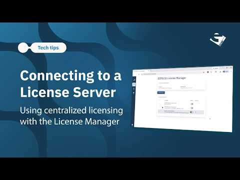 Connecting to a License Server | Tech Tips | ESTECO
