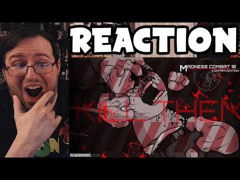 Gor's "Madness Combat 12: Contravention by Krinkels" REACTION (IT'S BACK!!!!)