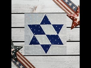 Kentucky Quilt Block Tutorial | 60° Angled Seams | 50 States Quilt Series