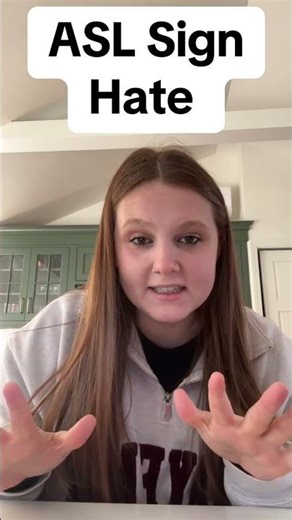 Learn How To Sign "Hate" in ASL for Beginners | American Sign Language #shorts