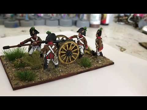 Perry miniatures 28mm Austrian Artillery