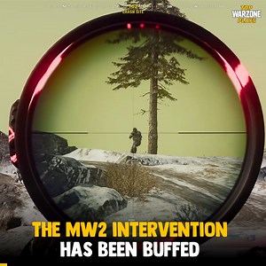 318K views · 1.6K reactions | The MW2 Intervention sniper has been buffed!  | Top Warzone Plays | Facebook