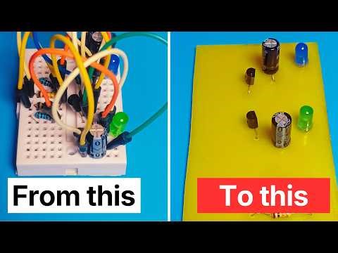 How to Make PCBs At Home With Just Two Materials