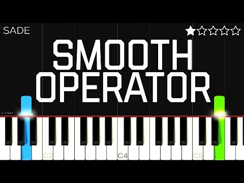 Sade - Smooth Operator | EASY Piano Tutorial