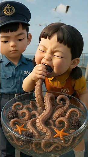 오징어게임 쫄깃탱탱 문어발 먹방 ASMR#squidgame #오징어게임 #철수영희먹방 #철수와영희