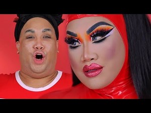 RED DRAG QUEEN TRANSFORMATION | PatrickStarrr