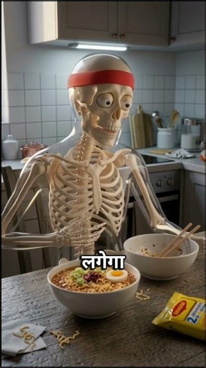 What Happens If You Eat Only Maggi For 5 Days? 😳 #shortvideo #ai