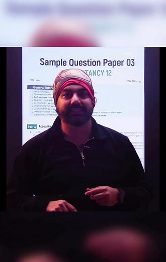 Class 12 Accountancy Sample Paper 03 🔥 Full Solutions | Boards 2026