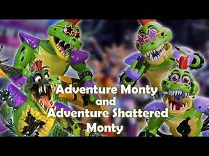 Speed Modeling | FNaF | Adventure Monty and Adventure Shattered Monty ( Blender )