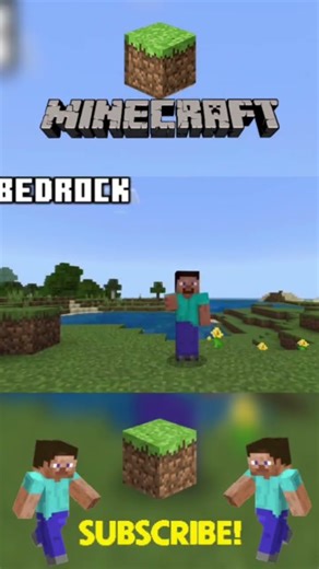 Part..78...Java vs Bedrock–🏆The BIG Differences Explained! #minecraft