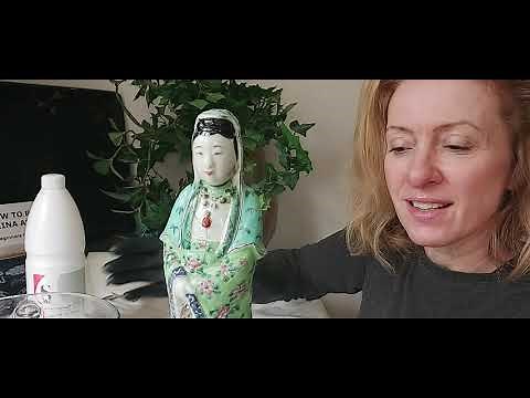 CHINESE PORCELAIN FIGURE REPAIR AND RESTORATION PART 1