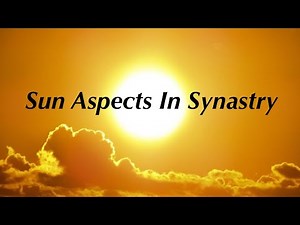 Sun aspects in synastry