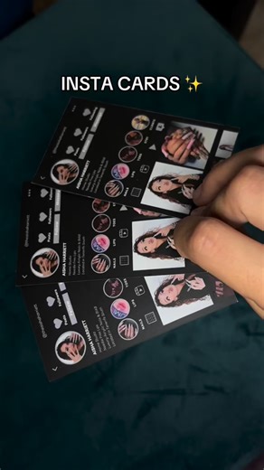 A I S H A H A R R I E T T on Instagram: "Love my business cards😍😍😍😍😽😽😽 Tu Instagram también es tu tarjeta de presentación ✨ ✔️ Fácil de editar en Canva ✔️ Añade tus fotos, servicios y estilo ✔️ Código QR directo a tu IG Disponible por 3€ en Skool 🔗 Link en bio • Your Instagram is your business card ✨ Create your own Insta Business Card in minutes. ✔️ Easy to edit in Canva ✔️ Add your photos, services & theme ✔️ Your own QR code to your IG 💸 Only 3€ Available now on Skool 🔗 Link in bio 