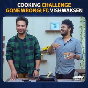 42K views · 413 reactions | COOKING CHALLENGE GONE WRONG❌!! _Ft. Vishwaksen __ Kaasko __ Tamada Media For more videos:https://bit.ly/3EbMYrF | Wirally Food | Facebook