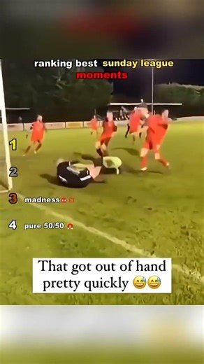 sunday league🔥😂😂 #shorts #sundayleague #football #ranking