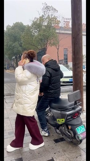 Why did my motorcycle become a stool? #helpothers #kindness #inspiration