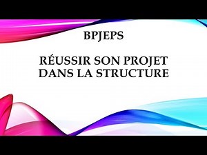 BPJEPS: Réussir son projet dans la structure