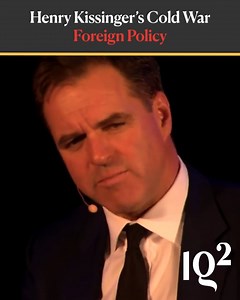In this clip from our archive, Niall Ferguson talks to fellow historian Andrew Roberts about why he decided to reappraise the legacy of Henry Kissinger, exploring his foreign policy and controversial views on the use of nuclear weapons. See the full session here: https://youtu.be/blDqClz4mXU #NiallFergusson #AndrewRoberts #HenryKissinger #NuclearPolicy #IntelligenceSquaredPlus #IQ2 | Intelligence Squared