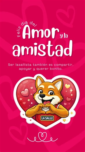 La Salle Nezahualcóyotl on Instagram: "Amor es… compartir, celebrar y reír juntos 💕 Hoy celebramos el Día del Amor y la Amistad en el campus."