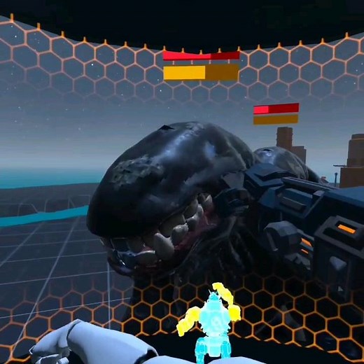 Pacific rim in VR (kaiju battle simulator) #quest2vr #gaming #vr #pacificrim #kaiju