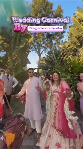 Wedding Carnival 🎠💫🦋 #weddingevent #brideandgroom #weddingcarnival #weddingdecor #shorts #viral