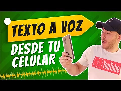 ✔️ Cómo Pasar de Texto a Voz NATURAL Desde tu Celular 📱 GRATIS (Voces Realistas)