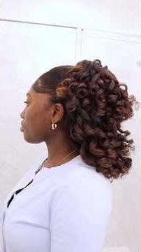 This was such a cute and simple way to transform my previous hairstyles while using heatless curls