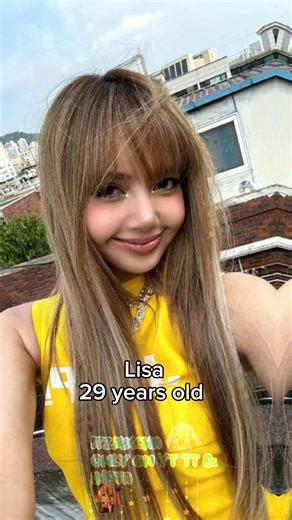 Blackpink members age in 2026 #blackpink #blink #blinks #lisa #jisoo #rosé #jennie #kpop #kpopedit