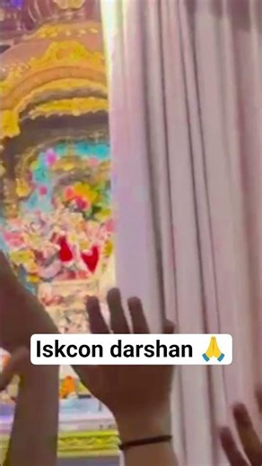 Isckon temple darshan.....