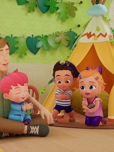 EP4 Indoor Camping Trip with Bebefinn, Bora, and Brody