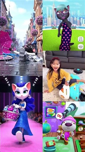 My Talking Angela – Funny Moments #mytalkingangela #shorts #funny