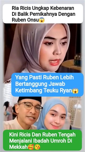 RICIS BANGGA PUNYA SUAMI SEPERTI RUBEN😱#riaricis #beritaterbaru #rubenonsu #gosip #artis #fyp