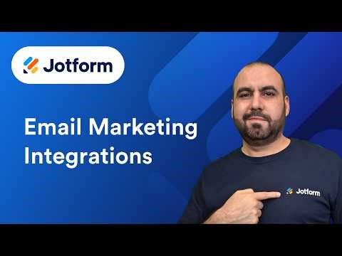 How to Integrate Jotform with Email Marketing Tools (2026)
