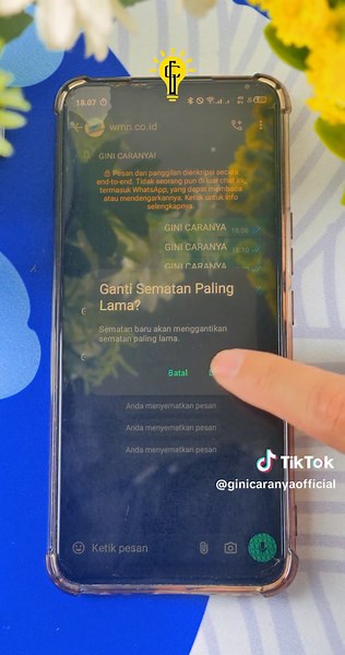 Tutorial cara pin sematkan chat di whatsapp atau di group #gimanacaranya #ginicaranya #ginicaranyaofficial #ginicaranyatutorial #brokuh