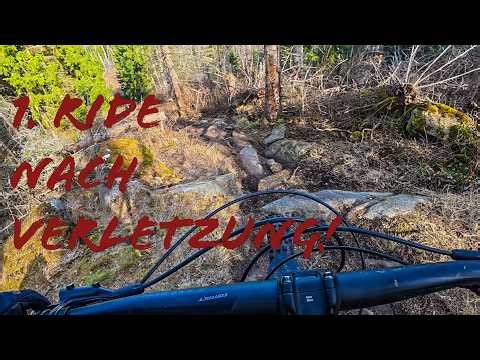 First time mountain biking after injury: Will it go well? 😱 (Harz VLOG)