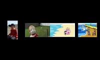 Mix of 4 videos from youtube : 4 beach ball tantrum parodys