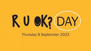 18 reactions | This Thursday 8th September is R U OK Day – a national...