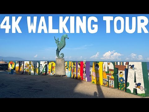 4K PUERTO VALLARTA WALKING TOUR