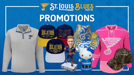 Blues unveil 2025-26 promotional calendar