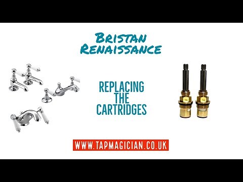 Bristan Renaissance - replacing the ceramic tap cartridge valve KITCHEN BASIN BATH ‪@tapmagician‬