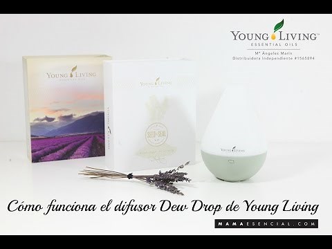 Cómo funciona el difusor Dew Drop de Young Living