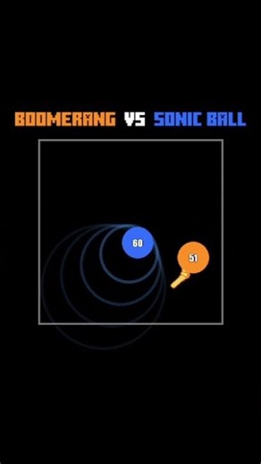 Boomerang VS Sonic Ball