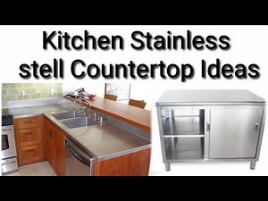 75 Beautiful Kitchen with Stainless Steel Countertops Pictures & Ideas