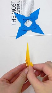 26K views · 158 reactions | Paper Ninja Star Craft 亮✨ #papercraft #ninjastar #diy #kids #fun #creative #handmade #easycraft #art #origami | paper craft | Facebook