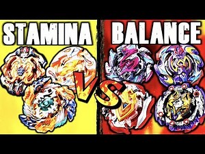 Beyblade Burst Turbo Balance Types VS Stamina Types! | Beyblade Battle of The Types!