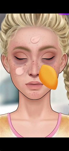 4K ASMR Deep Face Cleaning Makeover Animation #satisfying #asmr #relaxing