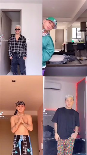 Dance Moves Showcase in Trendy Outfits