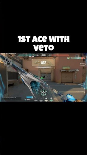 First Ace with Veto #valorant #valorantclips #newagent #veto #valorantgaming