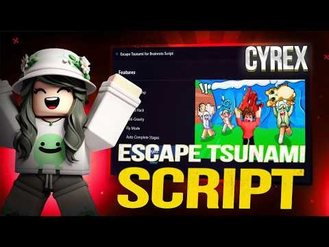 Escape Tsunami For Brainrots Script *NO KEY* - TP TO END, DUPE, ARCADE FARM, AUTO FARM