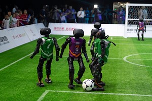China’s humanoid robots captivate soccer fans in fully autonomous match